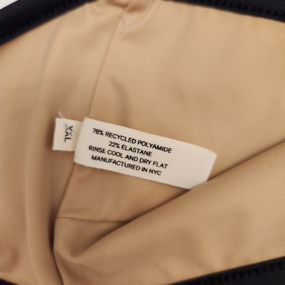 Nu Swim Bikini Black Super Top NWOT - Picture 8 of 8